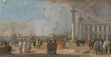St Mark's Square in Venice, 1780-1800. Creator: Francesco Fidanza