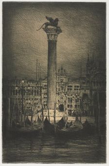 St. Mark's Piazza, 1910. Creator: Mortimer Menpes (British, 1860-1938)