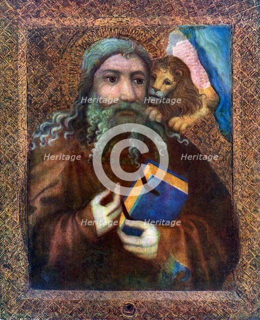 'St Mark', 1365-1367 (1955). Artist: Master Theodoric