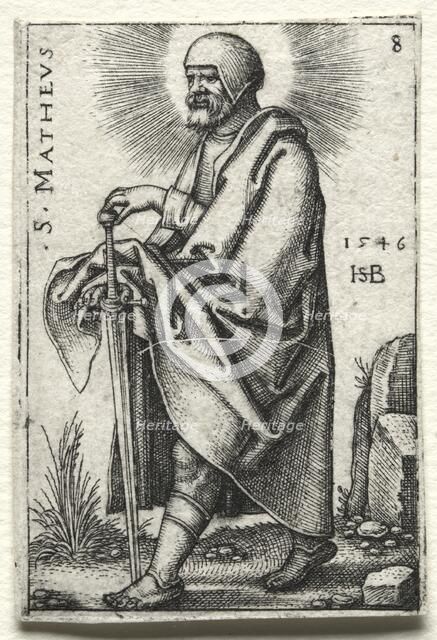 St. Mark, 1545-1546. Creator: Hans Sebald Beham (German, 1500-1550).