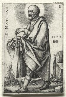 St. Mark, 1545-1546. Creator: Hans Sebald Beham (German, 1500-1550)