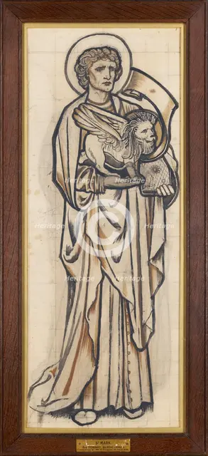 St Mark the Evangelist, 1863-4. Creator: Sir Edward Coley Burne-Jones.