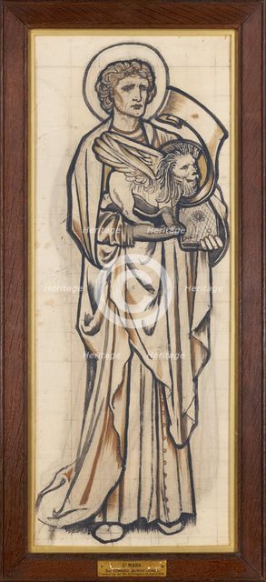 St Mark the Evangelist, 1863-4. Creator: Sir Edward Coley Burne-Jones.