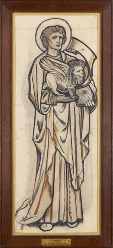 St Mark the Evangelist, 1863-4. Creator: Sir Edward Coley Burne-Jones