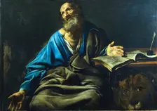 St Mark the Evangelist c1611-1632. Artist: Valentin de Boulogne