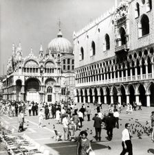 St Mark's Basilica and the Doge's Palace, Venice, Italy, c1955. Creator: Arthur Charles Kirby Ware