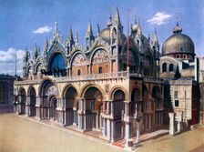 St Mark's Basilica, Venice, Italy, 1926