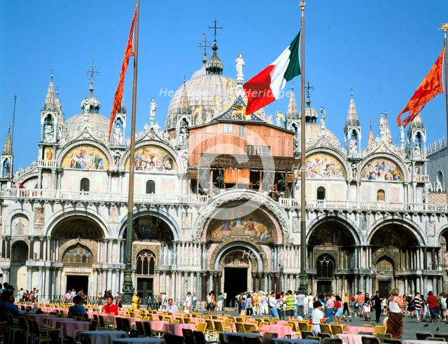 St Mark's Basilica, Venice, Italy. Creator: Peter Thompson.