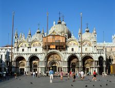 St Mark's Basilica, Venice, Italy. Creator: Peter Thompson