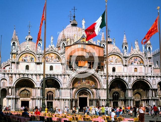 St Mark's Basilica, Venice, Italy. Creator: Peter Thompson.