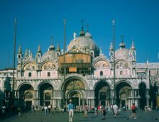 St Mark's Basilica, Venice, Italy. Creator: Peter Thompson