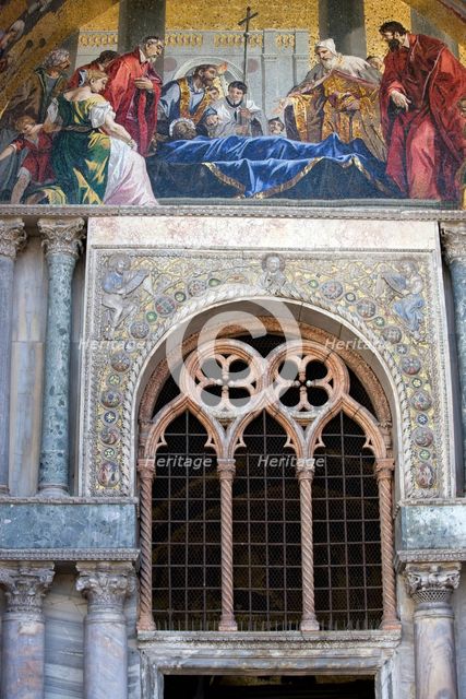 St. Mark's Basilica, Venice, Italy.  Creator: Samuel Magal.
