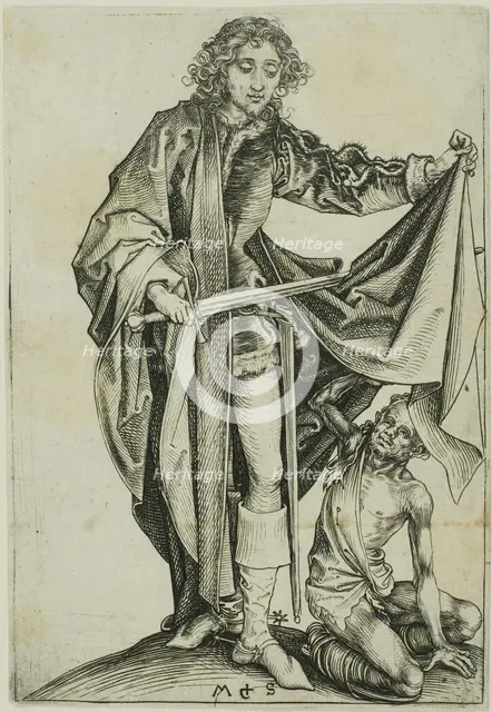 St. Martin, n.d. Creator: Martin Schongauer.