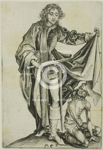 St. Martin, n.d. Creator: Martin Schongauer.