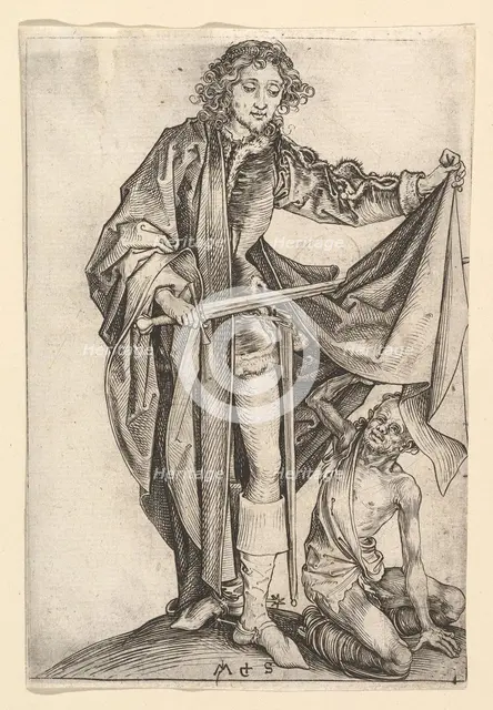 St. Martin, ca. 1435-1491. Creator: Martin Schongauer.