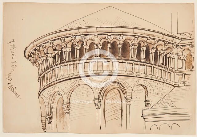 St. Martin, Cologne, 1892. Creator: Oscar Bluemner.