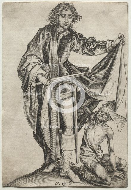 St. Martin. Creator: Martin Schongauer (German, c.1450-1491).
