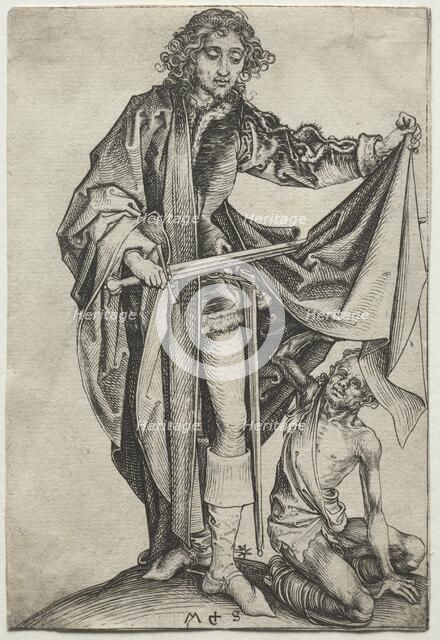 St. Martin. Creator: Martin Schongauer (German, c.1450-1491).