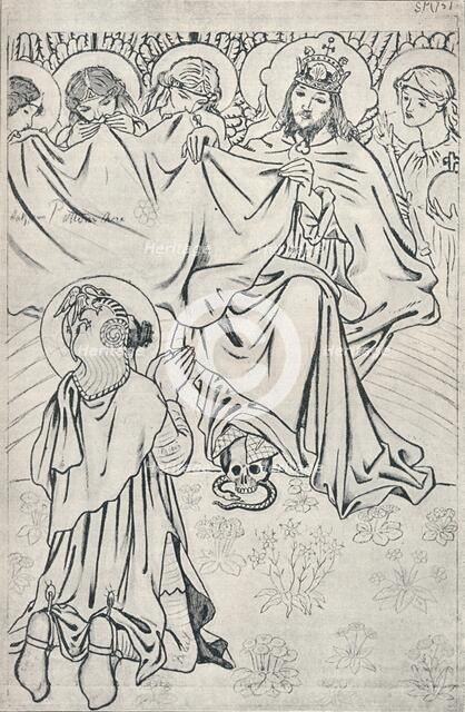 'St. Martin in Heaven', (1896). Artist: Ford Madox Brown.
