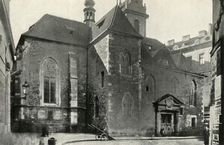 St Martin in the Wall...where the communion sub utraque was served for the first time... (1947). Creator: Unknown
