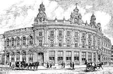 St. Martin-In-The-Fields Townhall, 1890. Creator: Unknown