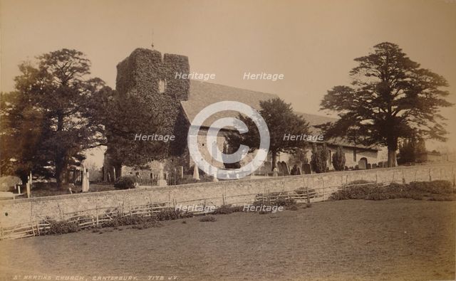 'St. Martin's Church, Canterbury', 1929. Creator: Unknown.