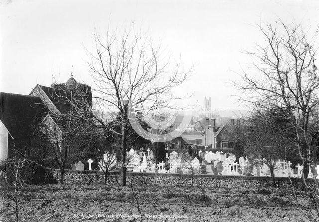 St Martin's Church, Canterbury, Kent, 1890-1910. Artist: Unknown