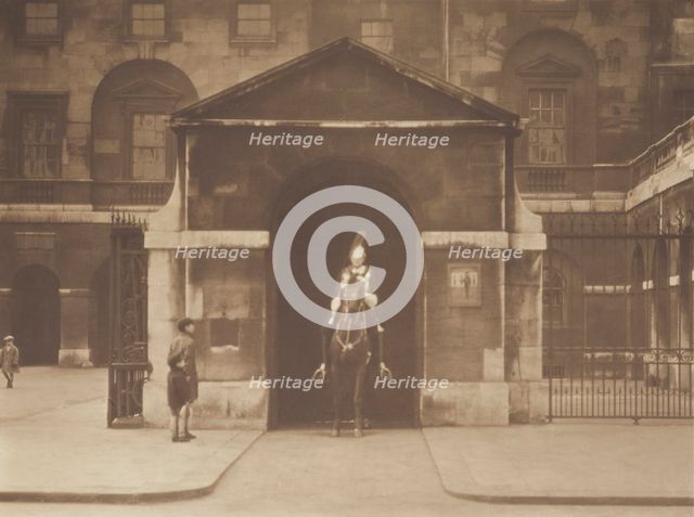 St Martin's. From the album: Photograph album - London, 1920s. Creator: Harry Moult.