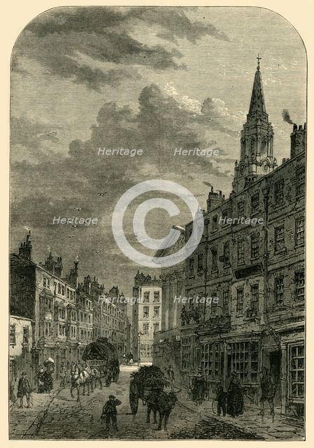 'St. Martin's Lane, 1820', (1881). Creator: Unknown.