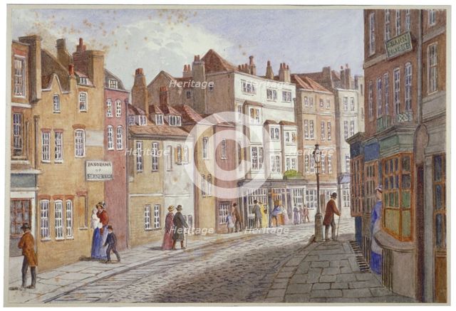 St Martin's Lane, Westminster, London, c1865.                                    Artist: JT Wilson
