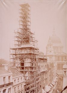 St Martin within Ludgate, London, c1896. Artist: Anon