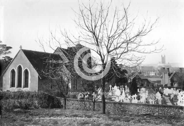 St Martin's Church, Canterbury, Kent, 1890-1910. Artist: Unknown