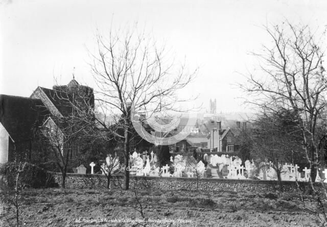 St Martin's Church, Canterbury, Kent, 1890-1910. Artist: Unknown