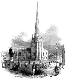 St. Martin's Church, Birmingham, 1858. Creator: Unknown