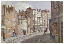 St Martin's Lane, Westminster, London, c1865. Artist: JT Wilson