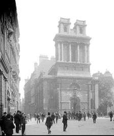 St Mary Woolnoth, Lombard Street, City of London, 1870-1900. Artist: York & Son