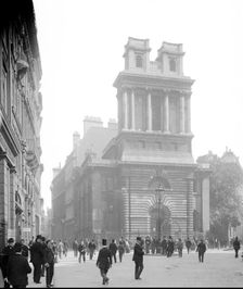 St Mary Woolnoth, Lombard Street, City of London, 1870-1900. Artist: York & Son