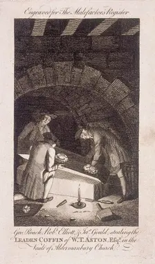 St Mary Aldermanbury, London, 1778. Artist: Anon