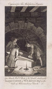 St Mary Aldermanbury, London, 1778. Artist: Anon