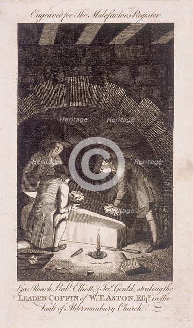 St Mary Aldermanbury, London, 1778. Artist: Anon