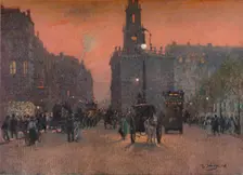 St. Mary-Le-Strand c1909. Artist: Algernon Talmage