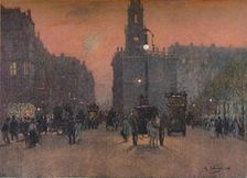 St. Mary-Le-Strand c1909. Artist: Algernon Talmage