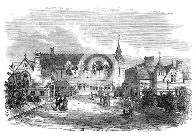 St. Mary Magdalen National Schools, Bermondsey, 1872. Creator: Unknown.