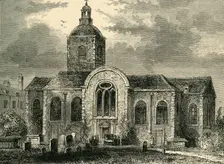 St. Mary Magdalen's Church, Bermondsey, 1809 (c1878). Creator: Unknown
