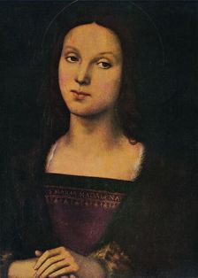 St. Mary Magdalene 1500, (1912). Artist: Perugino