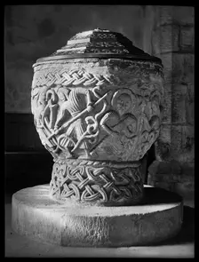 St Mary Magdalene's Church, Eardisley, Herefordshire, 1940-1949. Creator: Ethel Booty