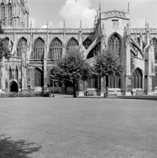 St Mary Redcliffe Church, Bristol, 1945. Artist: Eric de Maré