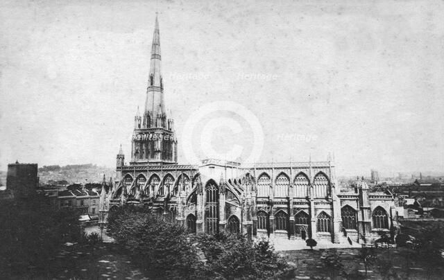 St Mary Redcliffe Church, Bristol, early 20th century. Artist: Unknown