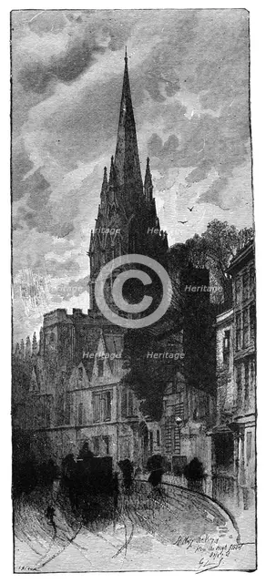 St Mary's, Oxford, 1900. Artist: Unknown