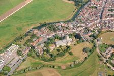 St Mary's Abbey, Tewkesbury, Gloucestershire, 2021. Creator: Damian Grady
